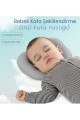 Baby Head Pillow Kafa Yastığı Bebek Kafa Yastığı Düz Kafa Yastık Bebek Yastığı Organik Pamuk Kumaş