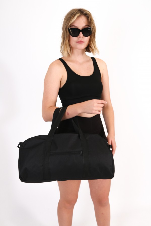 Moda West Unisex Günlük Kullanım El Kol Ve Omuzda Taşınabilir Spor Seyahat Fitness Çantası Gym Bag