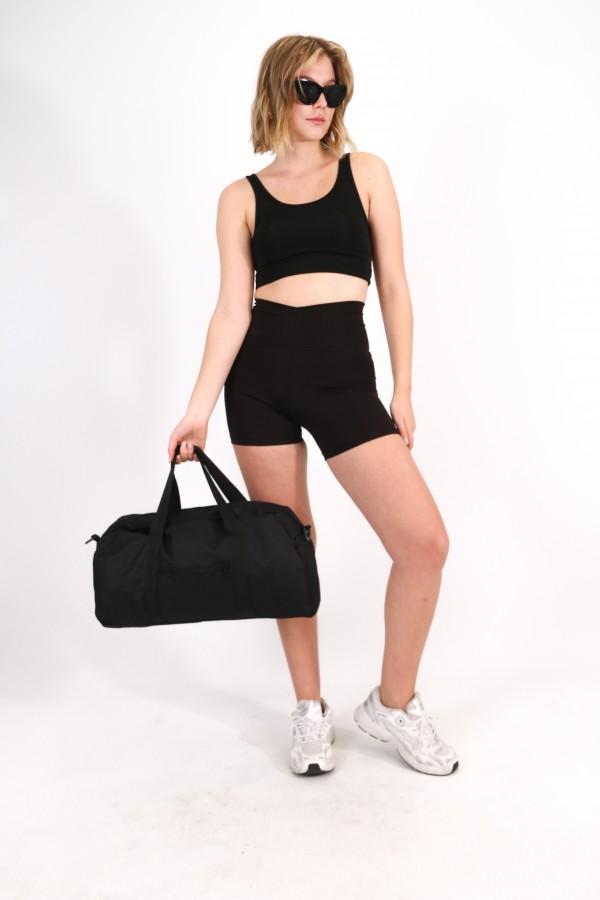 Moda West Unisex Günlük Kullanım El Kol Ve Omuzda Taşınabilir Spor Seyahat Fitness Çantası Gym Bag